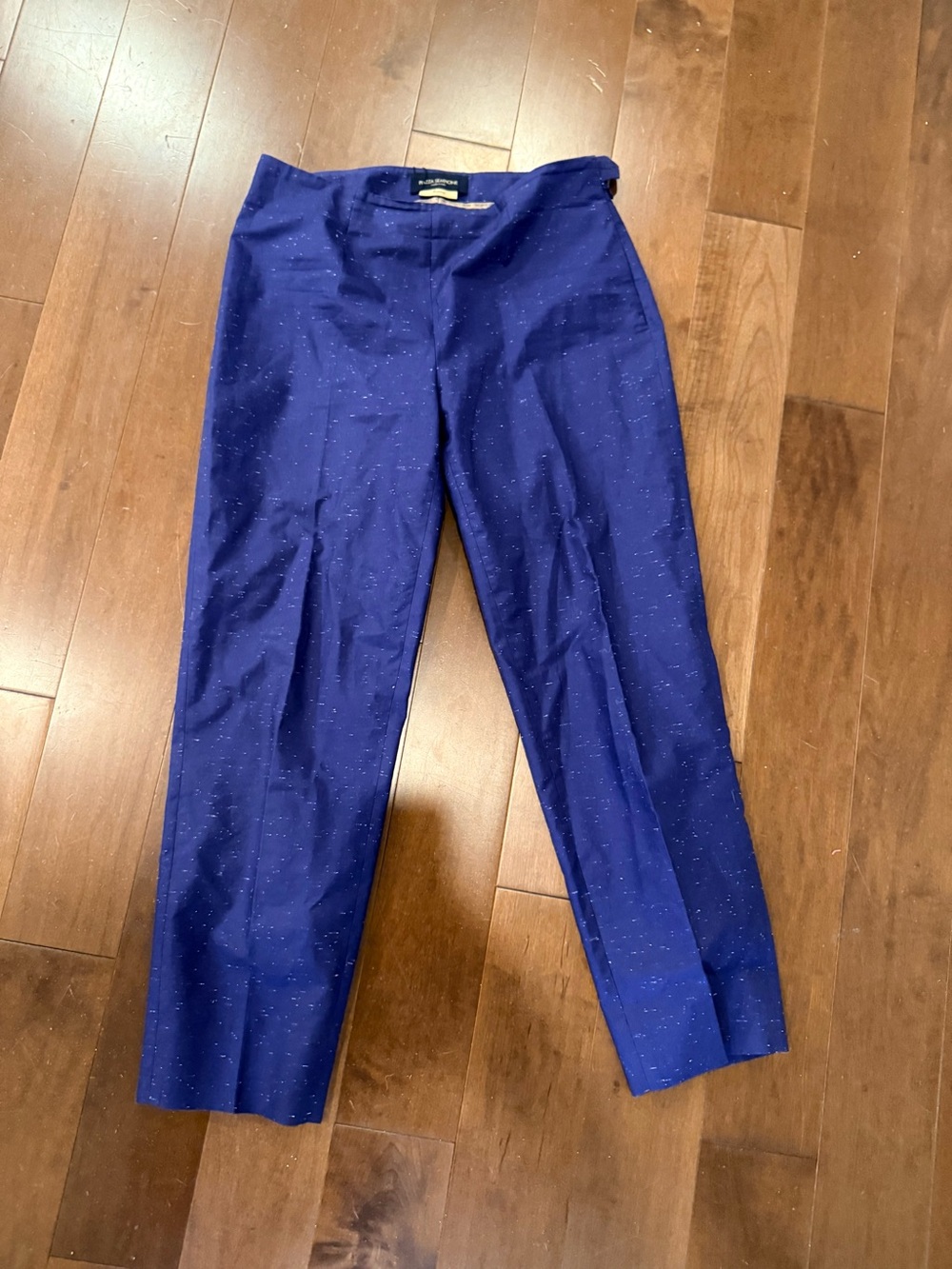 Piazza Sempione Navy Blue Speckled pants